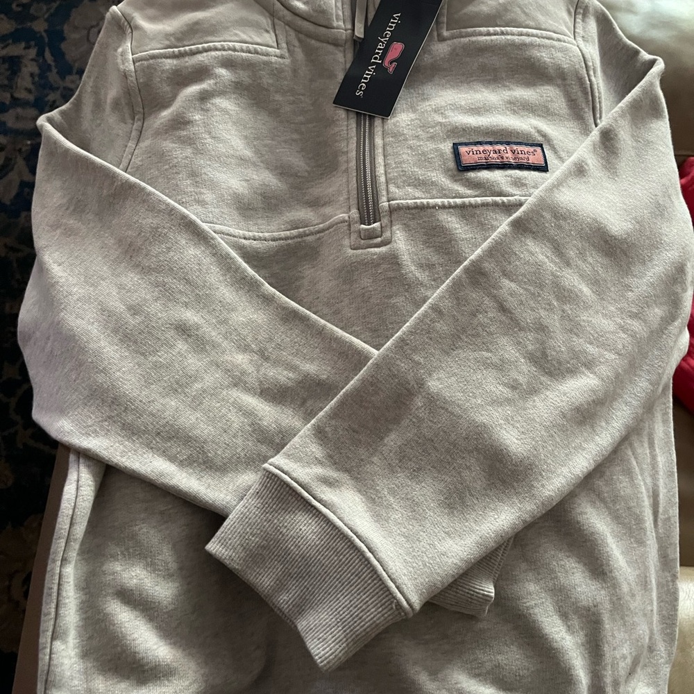 Vineyard Vines Heather Gray Pullover
